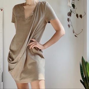 Suede Dress